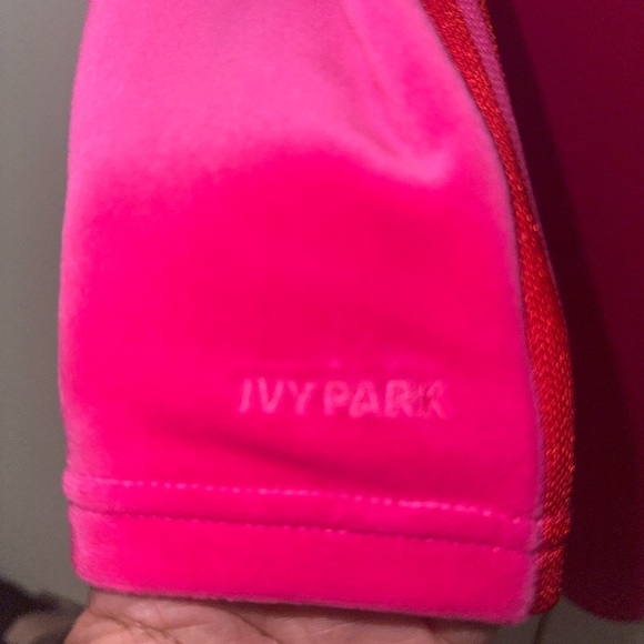 Adidas Ivy Park Hot Pink Midi Dress - Picture 4 of 5